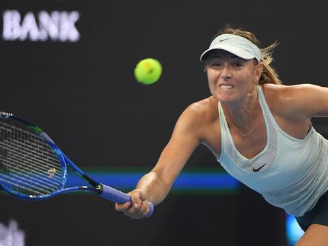 Sharapova se impone en la primera ronda del Abierto de China