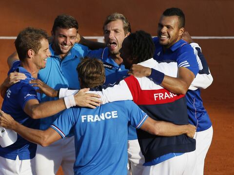 Francia luchará por título de Copa Davis