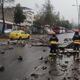 Dos muros se cayeron en Quito a causa de la lluvia con granizo de este lunes 25 