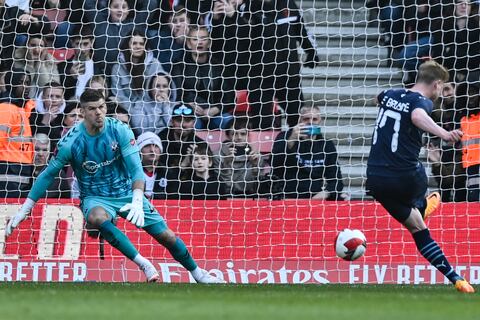 Manchester City gana al Southampton, avanza a semifinales de la FA Cup, donde también estará el Crystal Palace tras golear al Everton