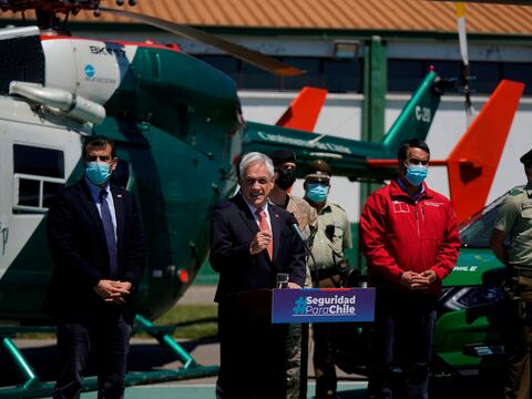 Sebastián Piñera pide al Congreso incrementar militarización en el sur de Chile