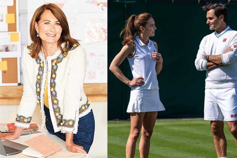 “Roger Federer es el galán de mi madre”: el día que la madre de Kate Middleton se quedó fuera del Palco Real en Wimbledon, tras confesar su “amor” por el extenista número uno