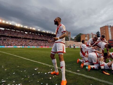 Rayo Vallecano regresa a primera división española dos años después