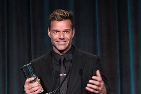 Ricky Martin recibió un premio por su labor humanitaria