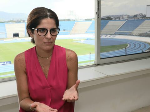 Andrea Sotomayor: Yo no hago berrinche, hago mi trabajo. La queja de Jorge Delgado debe apuntar hacia Augusto Morán, presidente del Comité Olímpico hasta diciembre