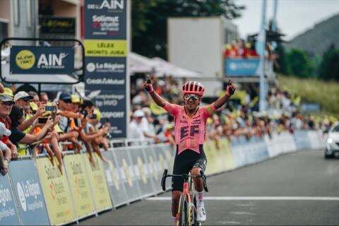 Alexander Cepeda gana la etapa y lidera el Tour de l’Ain