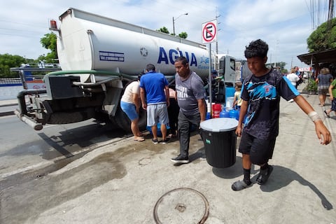 Estos son los sectores de Guayaquil, Samborondón, Daule y Nobol afectados por corte de agua a causa del apagón de este 19 de junio