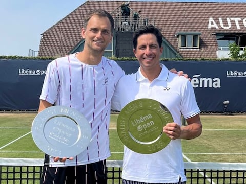 Gonzalo Escobar, subcampeón en dobles del Libeman Open