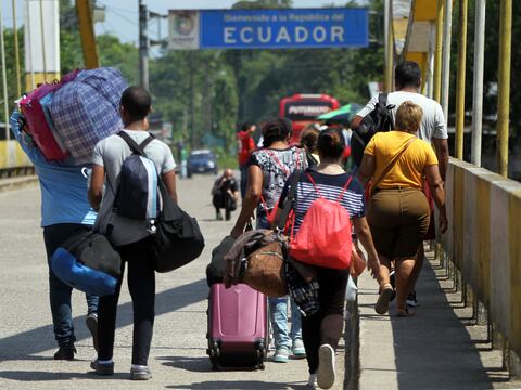 Gobierno otorgará amnistía migratoria a venezolanos que ingresaron a Ecuador por puntos no regulares 