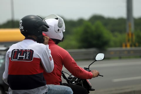 Las motocicletas en Guayaquil