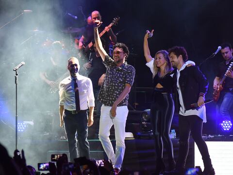 Guayaquil vibró con concierto de  Andrés Cepeda y sus amigos