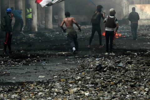 Protestas en Irak dejan tres muertos y al menos 58 heridos