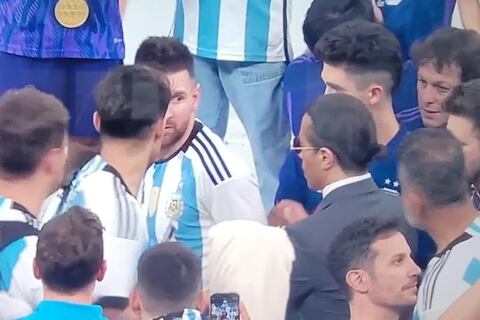 La respuesta de Salt Bae por el desplante de Messi en los festejos de Argentina