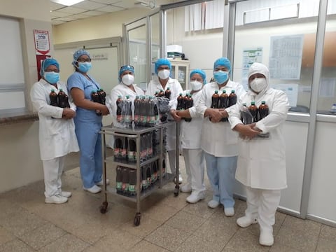 Fundación María Gracia y A tu salud brindaron apoyo a médicos durante la pandemia