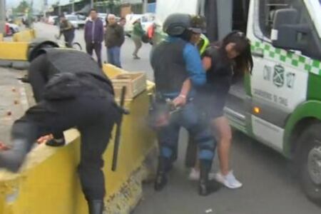 Televisado el tiroteo en principal mercado de abastos en Chile que dejó tres heridos