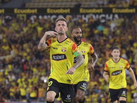 Así queda la tabla de posiciones cumplidos los juegos diferidos de la fecha 5, con triunfo de Barcelona SC ante Liga de Quito