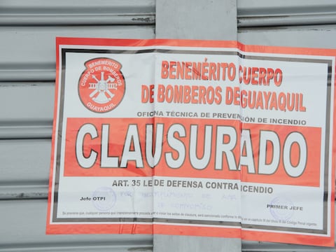 Bomberos clausuran Casa Tosi