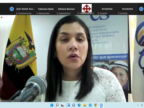 Sofía Almeida cuestiona los cambios realizados al reglamento de elección del contralor del Estado