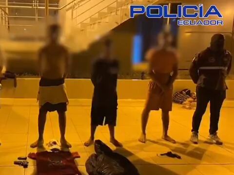 Cuatro hombres detenidos por emboscada a policías en Balerio Estacio