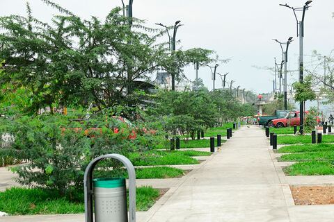 Termina obra de regeneración urbana en el kilómetro 25 de la vía Perimetral 