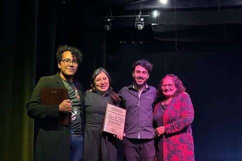 Grupo teatral ecuatoriano Rama de Plata gana premio por la mejor propuesta en Festival Entre Telones, en Honduras