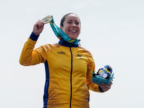 Colombiana Mariana Pajón y un nuevo oro, ecuatoriana Doménica Azuero fue sexta en final de BMX de los Juegos Panamericanos Santiago 2023