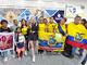 Mar Rendón ya está en Guayaquil y celebró con sus ‘Marcianos’ su premio Heat