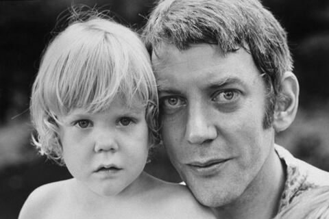 Los hijos de Donald Sutherland, una familia dedicada a la industria del cine y la televisión