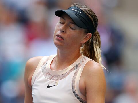 Maria Sharapova fue eliminada del US Open