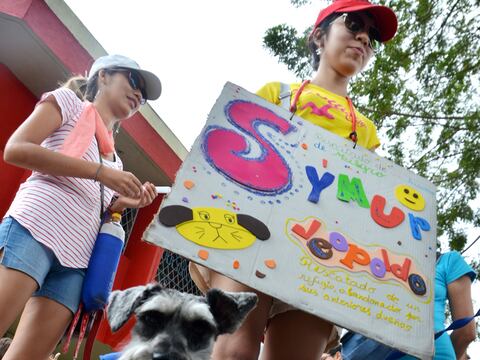 Marcha en Guayaquil por el Día Internacional del Perro