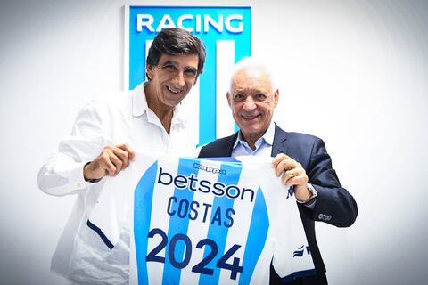 Gustavo Costas, extécnico de Barcelona SC, fue presentado en Racing de Argentina