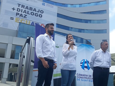 En medio de pérdidas, sector empresarial de Guayaquil llama a ir a marcha por la democracia