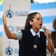 Concurso de oratoria y canto convocó a 40 estudiantes en la plaza Colón