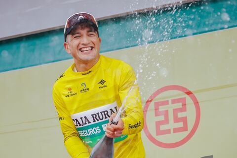 Jefferson Cepeda ​asalta el liderato del ​​Tour de Qinghai Lake