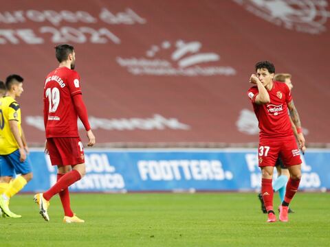 Kike Saverio se estrenó en las redes en su debut con el primer equipo del Osasuna