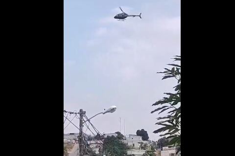 Con helicóptero y motos se busca a sicarios que emboscaron y mataron a policía en Balerio Estacio