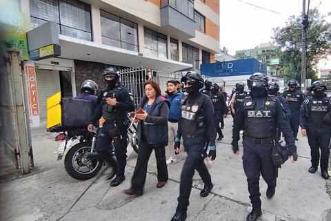 Armas menos letales podrá usar grupo especial que controla el espacio público, en Quito