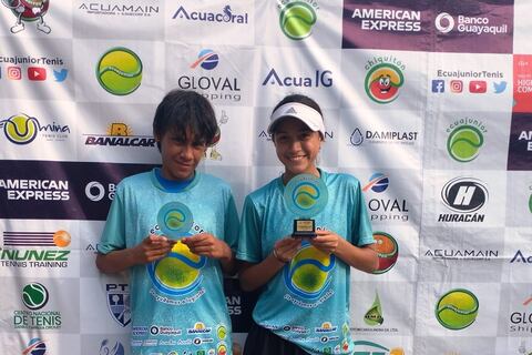 Nicolás Sánchez, Ana Belén Zurita y Washington Suárez, los ganadores del VI Torneo Ecuajunior