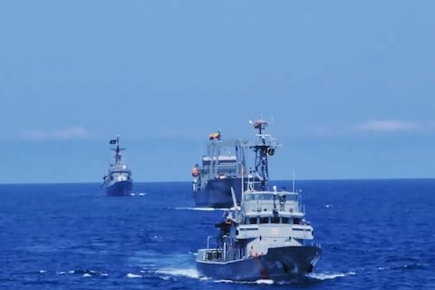Marinos de 14 países participan en Galapex 2024, entrenamiento para neutralizar la pesca ilegal
