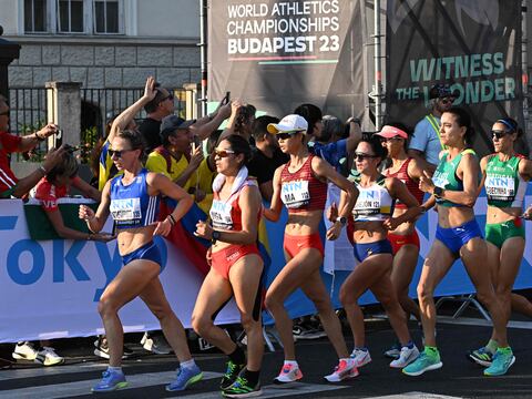 Glenda Morejón, sexta en los 20 kilómetros marcha del Mundial de Atletismo de Budapest