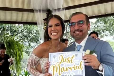 Pamela Sambrano y Vicente Taiano se casan luego de tres años de relación
