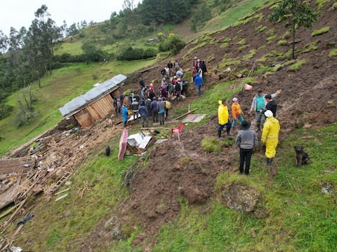 Una adulta mayor es la primera víctima mortal que se reporta en parroquia rural de Paute tras lluvias en Azuay 