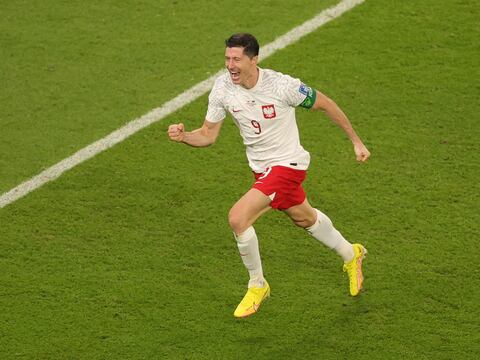 Robert Lewandowski, con la selección de Polonia, marca su primer gol y el  2.600 en la historia de los Mundiales