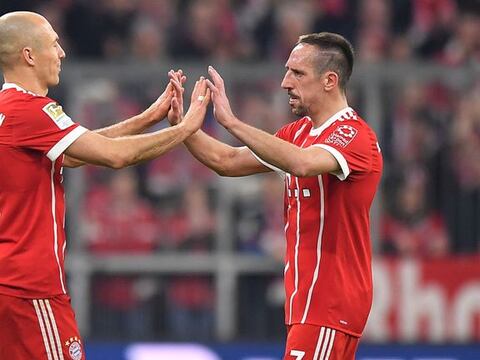 ¿Se acabó la era "Robbery" en el Bayern Munich?