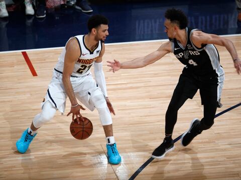 Nuggets despiertan en cuarto período y se ponen 1-1 con Spurs, en &#039;playoffs&#039; de la NBA