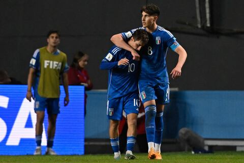 Italia y Colombia chocan el sábado por los cuartos de final del Mundial Sub-20