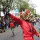 Una ‘Diablada’ se tomó la Mariscal: el desfile del centro norte de Quito convocó a más de 2.000 personas