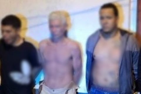 Capturan a alias ‘Guayaco’, ‘Viejo’ y ‘Jamil’, presuntos integrantes de Los Choneros