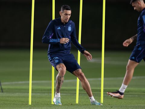 Ángel Di María y Rodrigo De Paul, están ‘OK’ para el duelo de Argentina vs. Croacia por las semifinales del Mundial 2022