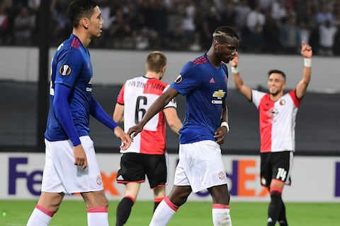 Manchester United cayó ante el Feyenoord por la Europa League